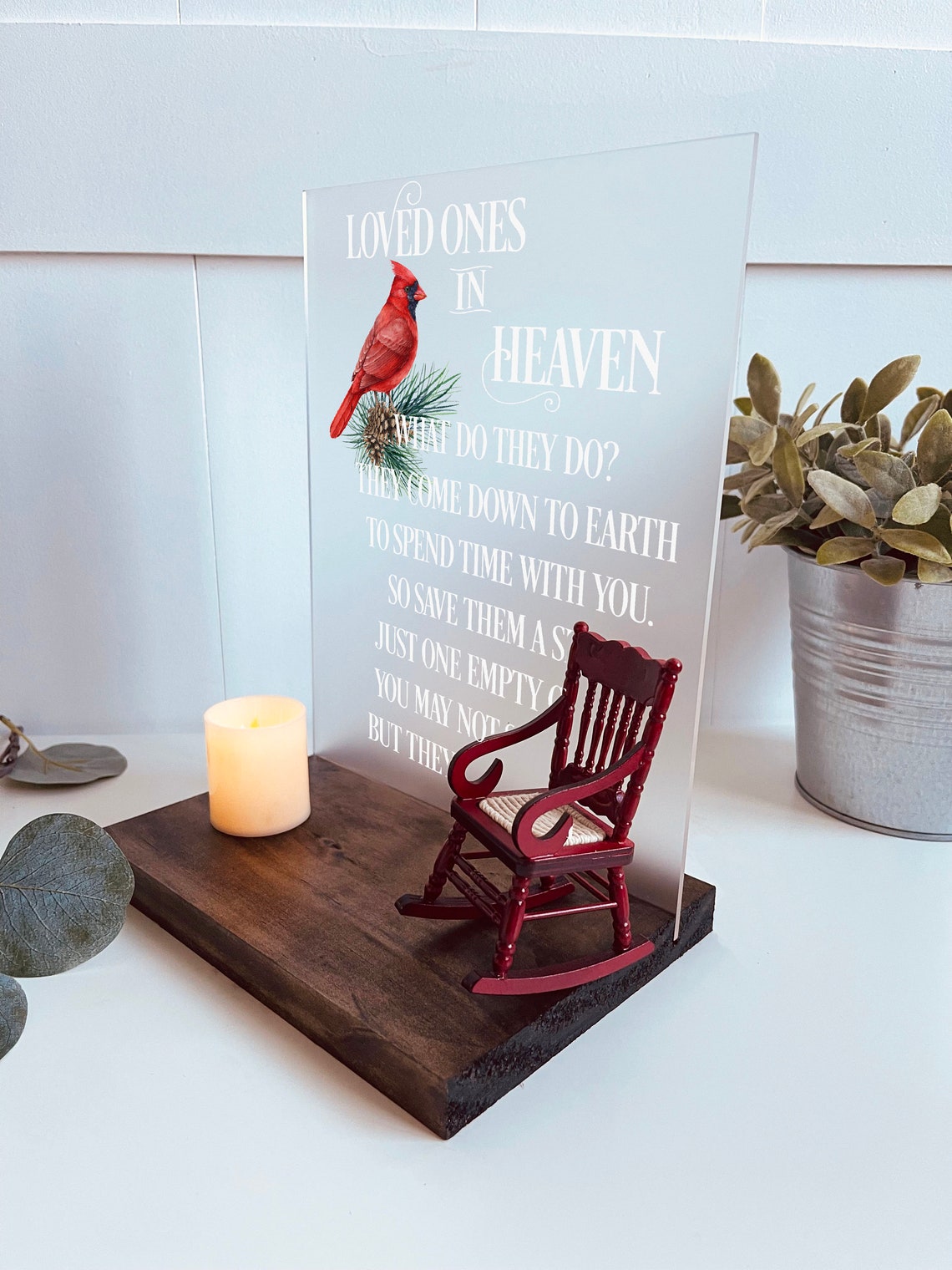 Christmas in Heaven Memorial Christmas Memorial Gift Etsy