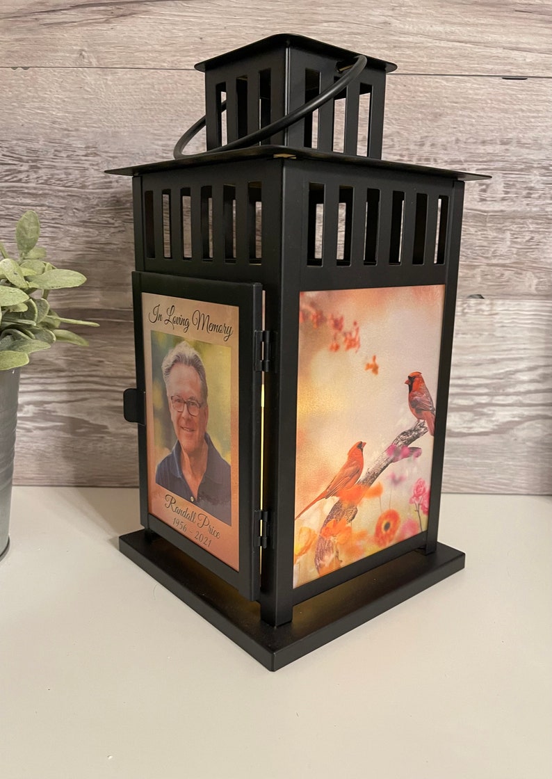 Outdoor Memorial Lantern Gravesite Marker Quick Ship Signs Etsy