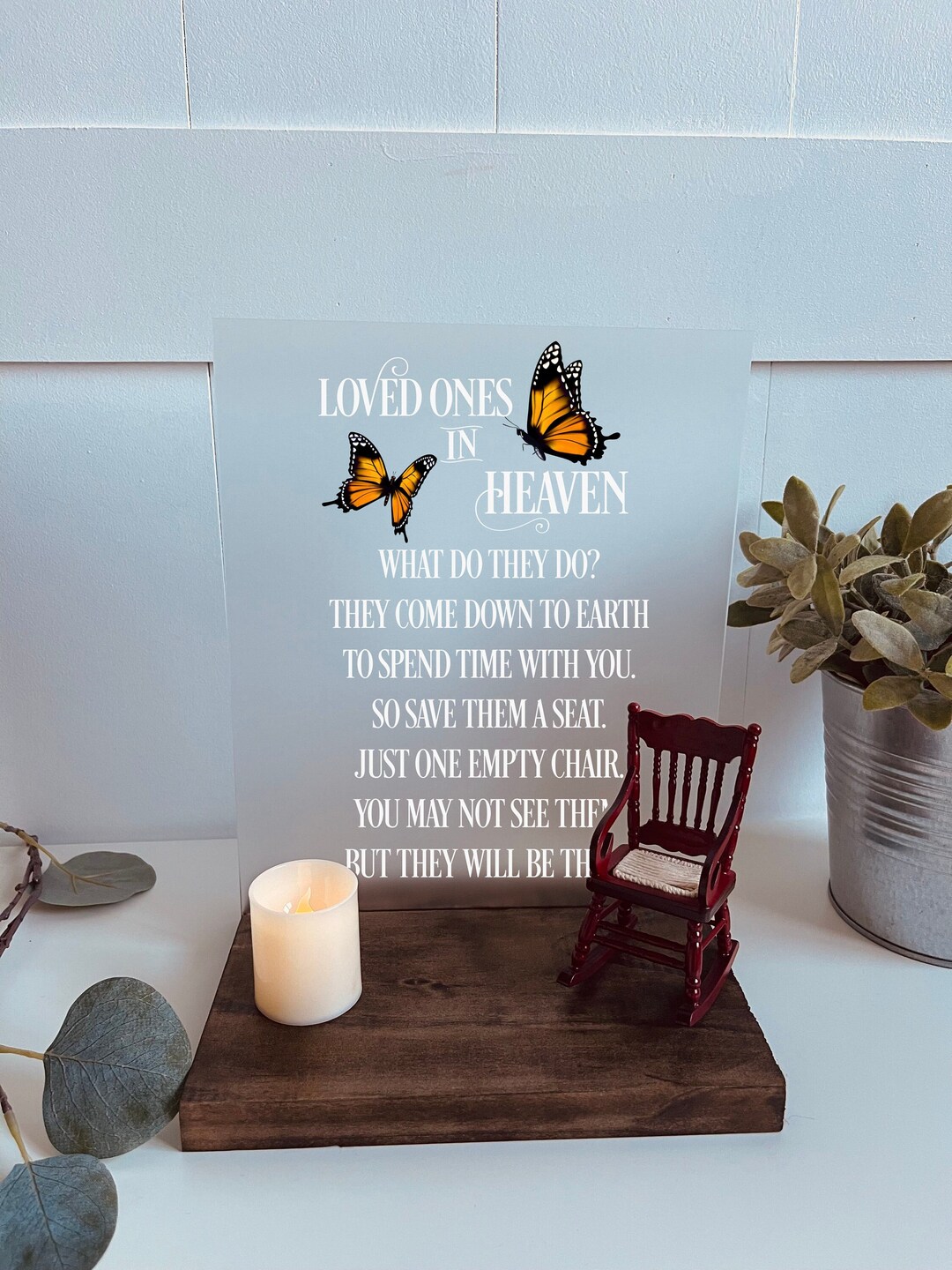 Christmas in Heaven Memorial, Christmas Memorial Gift, Christmas