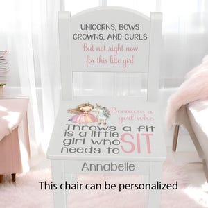 UV Printed Time Out Chair, No Vinyl Used!  Wood time out chair, Time out chair, Timeout chair,  Naughty Spot, Timeout, Naughty Chair,