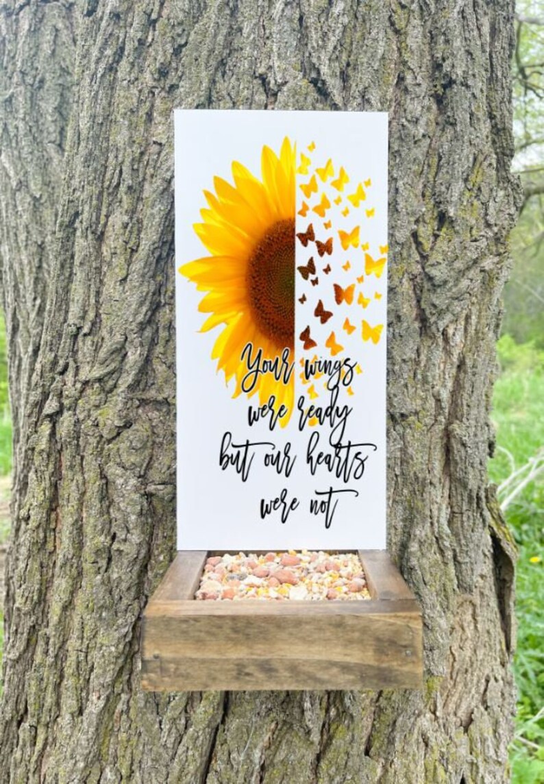 Sympathy Gift Bird Feeder Memorial Gift Bereavement Gift Etsy