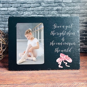 My First Dance Recital Photo Frame, Dance Recital Picture Frame Personalized, Dance Recital Gift for Girls, 1st Dance Recital Frame