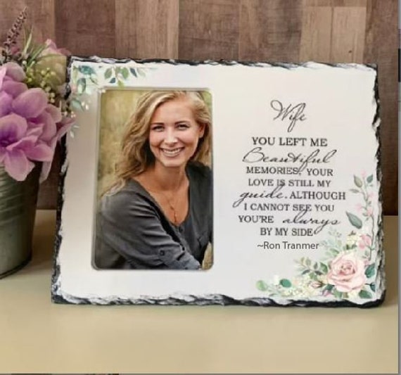 Cornice portafoto commemorativa in acrilico, cornice personalizzata con