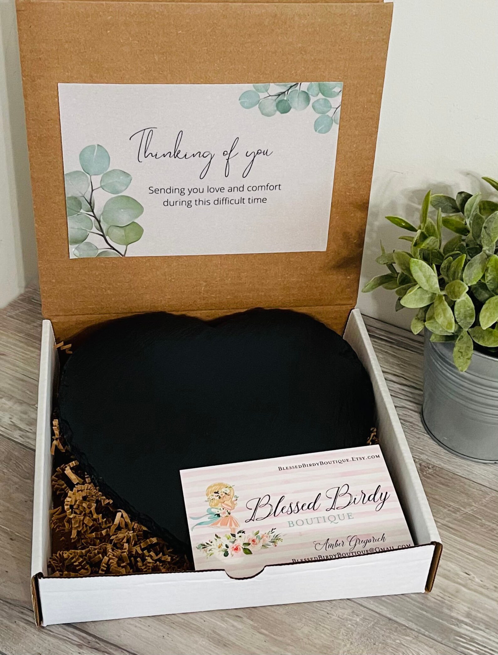 May the Winds of Heaven Blow Softly Sympathy Gift Slate Etsy