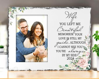 Cornice per foto commemorativa personalizzata per la mamma, per la perdita della madre, in amorevole ricordo di, cornice per foto 5x7 o 4x6, regalo ricordo - Italia