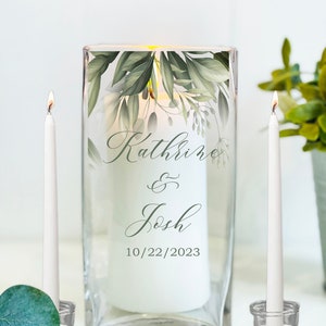 Custom Unity Set For Wedding, Unity Set Personalized, Handmade Unity Candle, Wedding Candle Personalized, Unity Ceremony, Wedding Candle