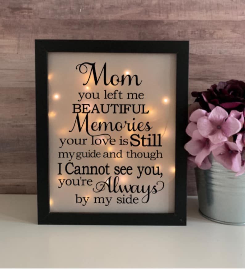 Memorial Gifts For Loss Of Son,In Loving Memory Picture Frame