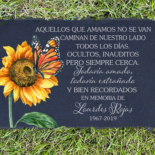 Grave Marker Spanish Etsy