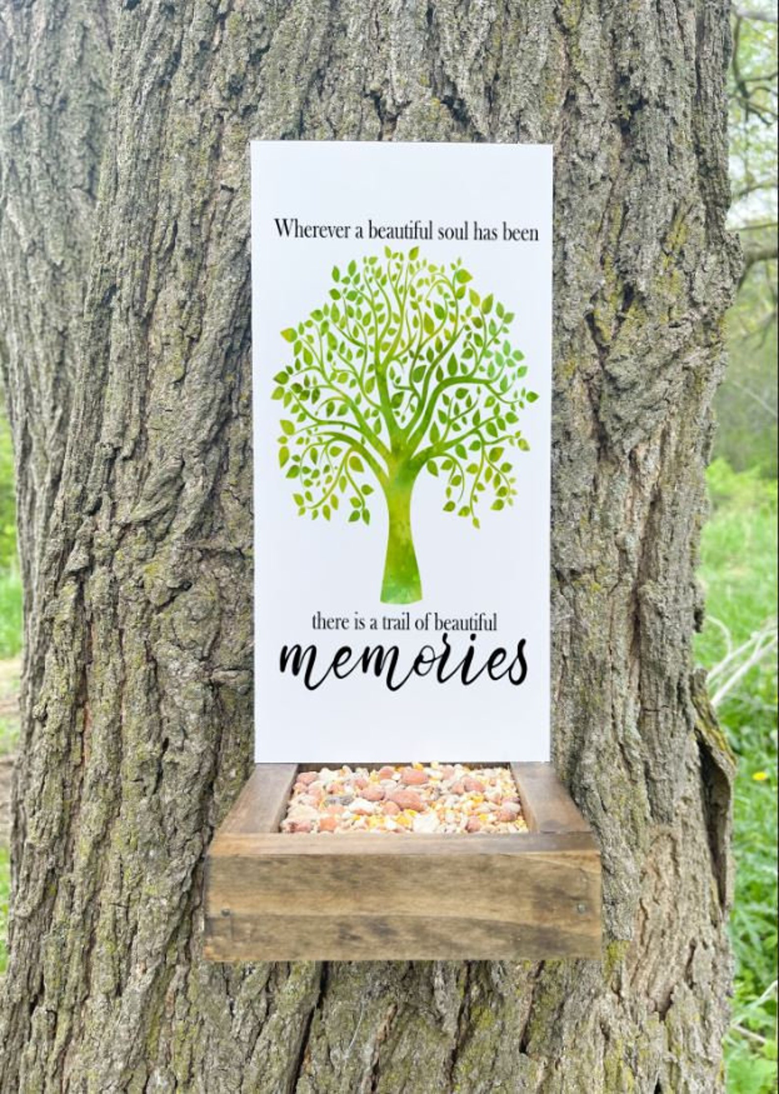 Sympathy Gift Bird Feeder Memorial Gift Bereavement Gift Etsy