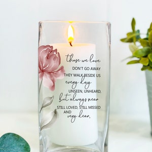 Memorial Candle For Loss Of Loved One, Memory Candle For Celebration Of Life, Funeral Candle, Memorial Gift Candle, Prayer Candle, In Memory