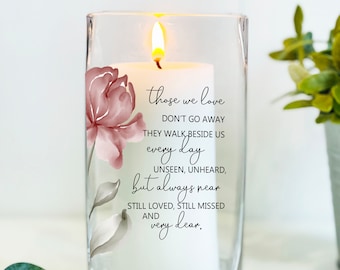 Memorial Candle For Loss Of Loved One, Memory Candle For Celebration Of Life, Funeral Candle, Memorial Gift Candle, Prayer Candle, In Memory