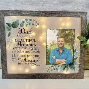 You Left Me Beautiful Memories, Sympathy Gift, Memorial Frame, Keepsake, Memory Frame, Bereavement Gift, Sympathy Frame, Memorial Shadow Box