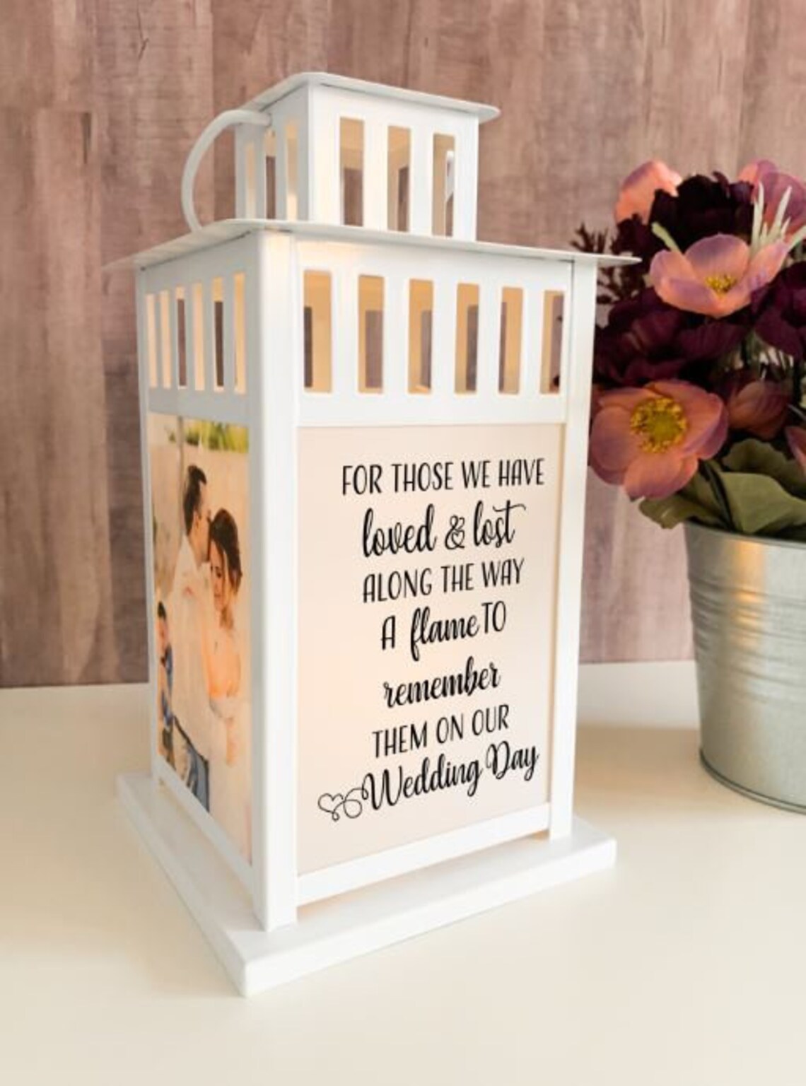 Foto Wedding Memorial Lantern Wedding Lantern Memory Etsy
