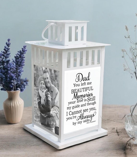 Beautiful Memories Personalized Outdoor Memorial Lantern Loss of