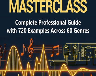 Suno AI Music Production Masterclass -- 60 Genres, 720 Examples (Digital Course)