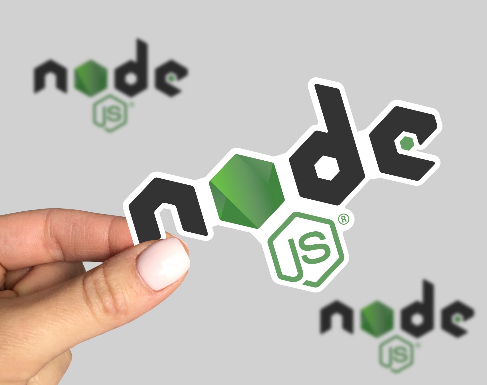 Node js sticker Node sticker Node JS laptop sticker Node js | Etsy