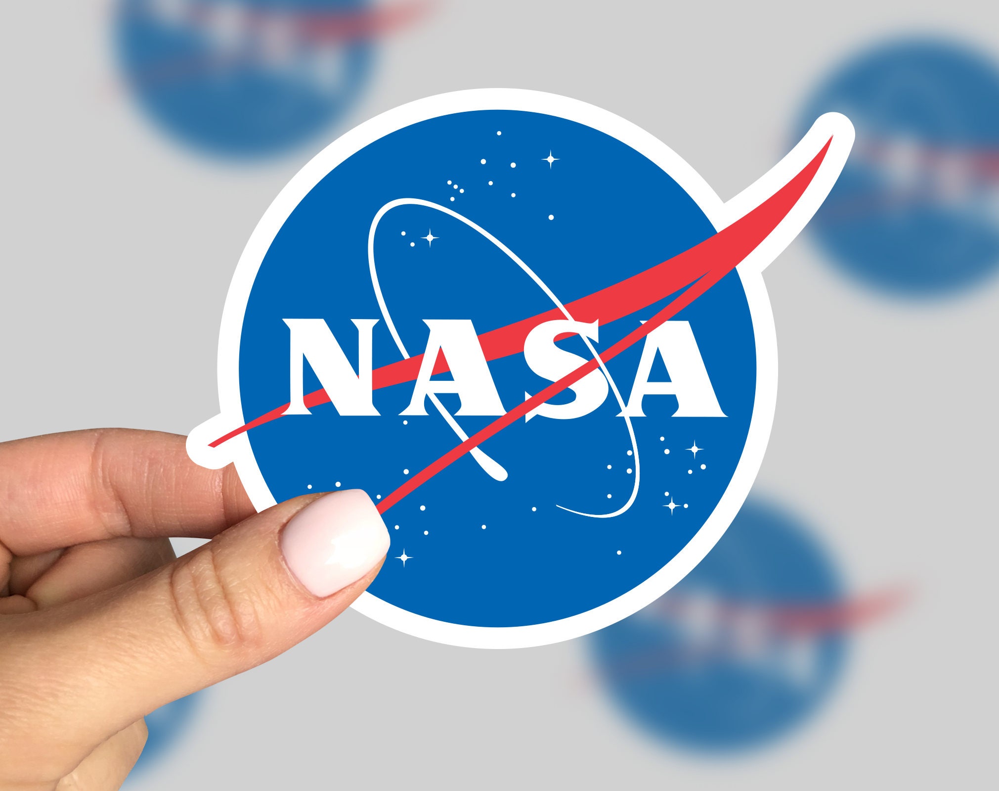 Nasa Sticker Nasa Laptop Sticker Nasa Car Sticker Nasa Yeti Sticker