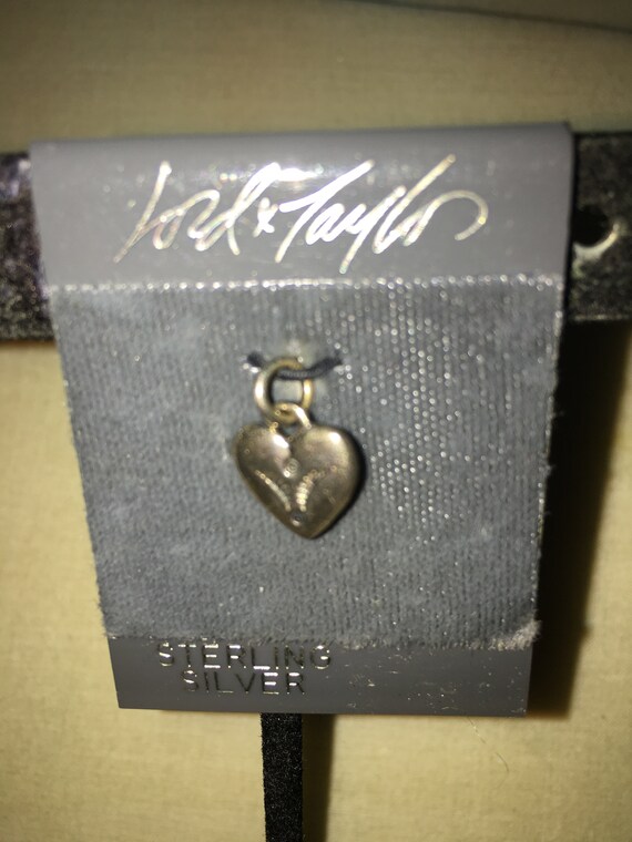 Sterling Silver Tiny Etched Charm* - image 1