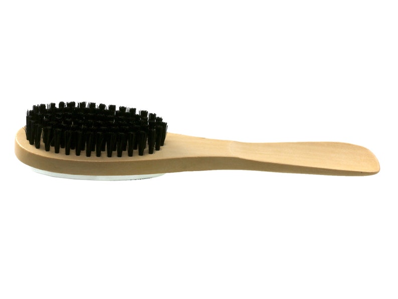 stiff bristle clothes brush