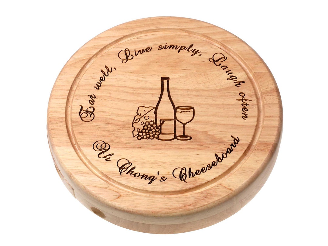 Personalised Cheeseboard Gift Set New Home Wedding Gift Etsy UK