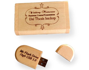 Personalised 32gb USB 3.1 Flash Memory Drive Stick - baby photos - memories