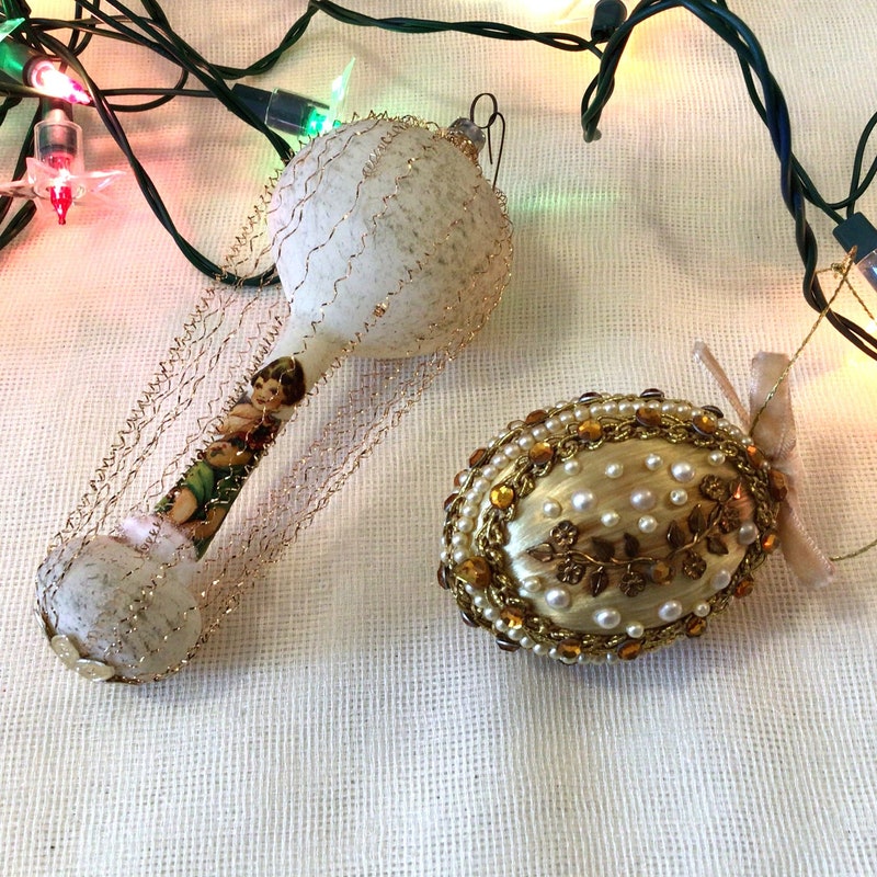 Victorian Ornaments - Etsy