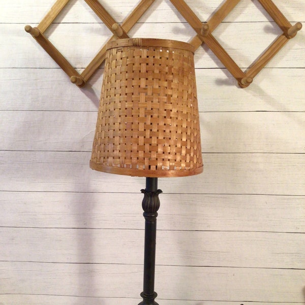 Basket Weave Accent Lamp Shade