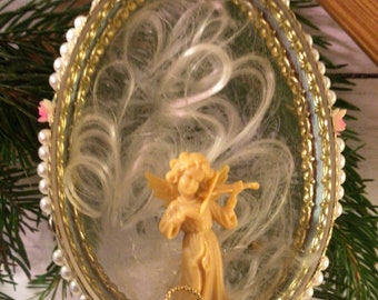 Vintage Handmade Angel Christmas Ornaments