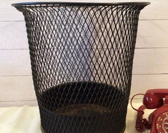 Nemco Lawson Metal Mesh Trash Can