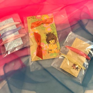 60&#39;s Hair Barrettes / Clips, metal clasps