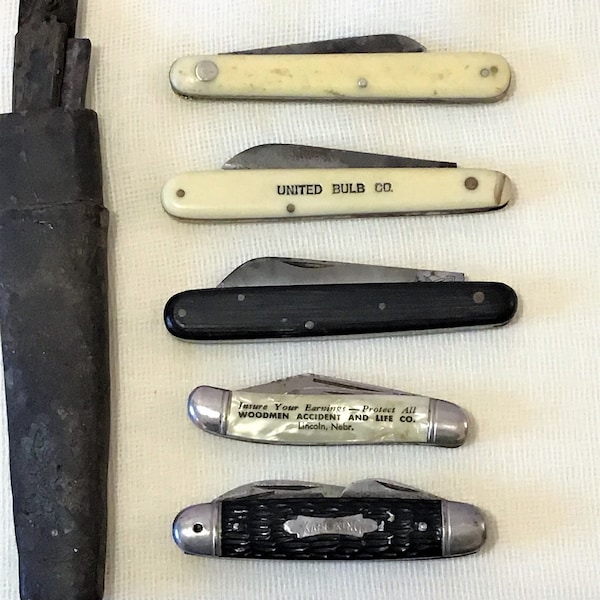 Antique Pocket Knife Etsy