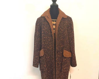 Abrigo vintage de mujer, años 50