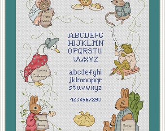 Free Beatrix Potter Cross Stitch Charts