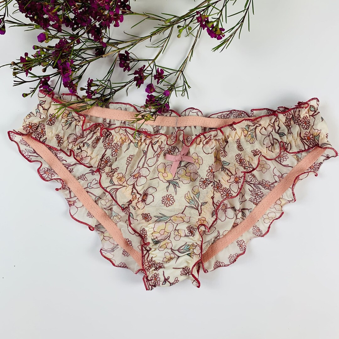 Panties / Bloomer Woman in Silk Veil and Cotton belle De Jour