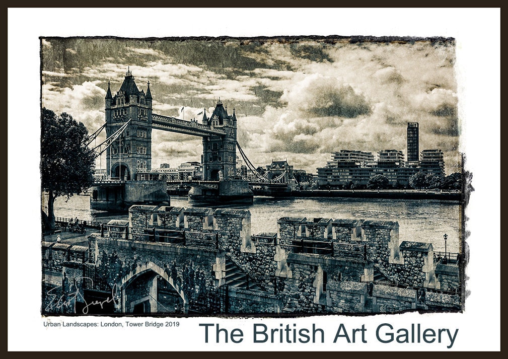POSTER OF LONDON: Tower Bridge London Fine Art Print | Etsy