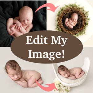 EDIT MY IMAGE : Newborn Composite Editing Background service