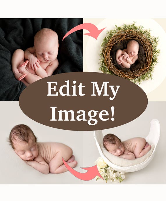 Buy EDIT MY IMAGE : Newborn Composite Editing Background Service Online in  India - Etsy