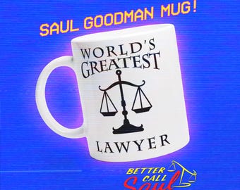 Mug World's Greatest Lawyer - Prop Replica from Better Call Saul!