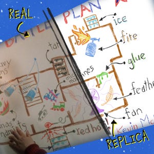No Import Fees｜Kevin McCallister's Real BATTLE PLAN from Home Alone | Premium quality poster printed on half-thick matte paper image 2