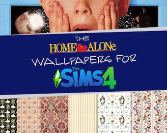 DOWNLOAD｜"Home Alone" Wallpapers Recreated for The SIMS 4!