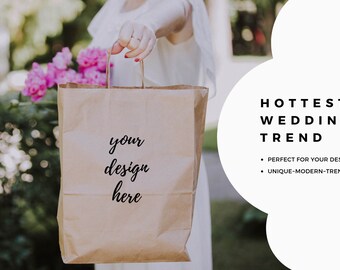 Kraft Bag Mockup Etsy