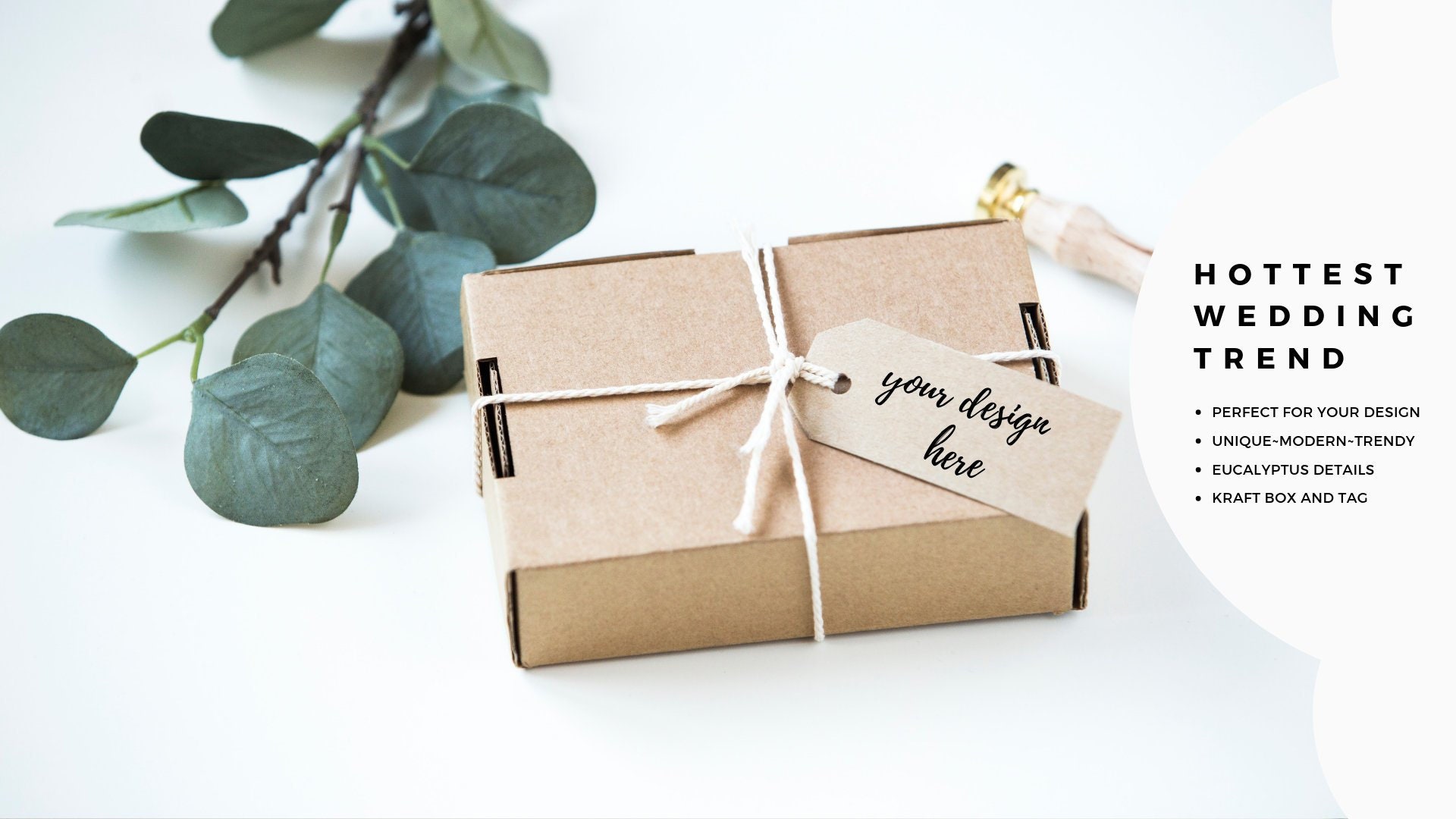 Download Wedding Mockup Gift Tag Mockup Box Mockup Tag Mockup Kraft Etsy