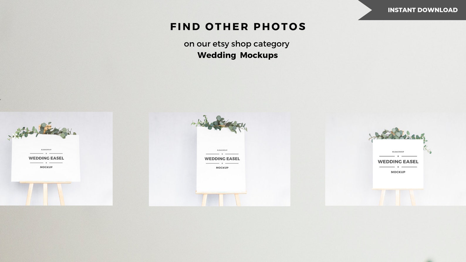 Download Wedding Easel Mockup/Sign Mockup/ Poster Mockup/ Welcome ...