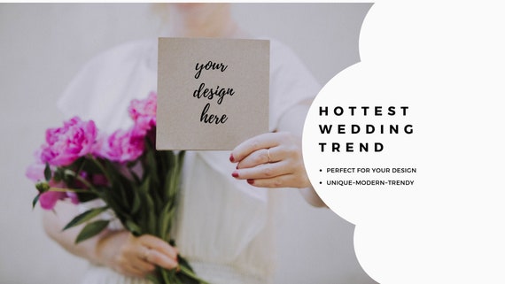 Invitation Mockup Styled Stock Stationery Mockup Wedding Etsy