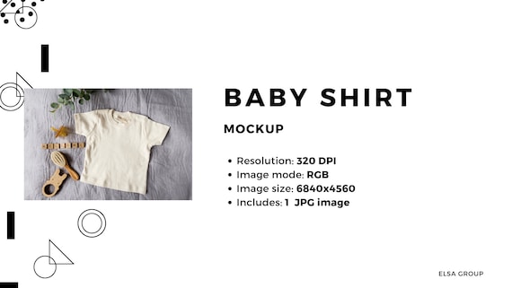 Baby Shirt Mockup Bodysuit Flatlay Bz002 Babybugz Shirt Mock Etsy