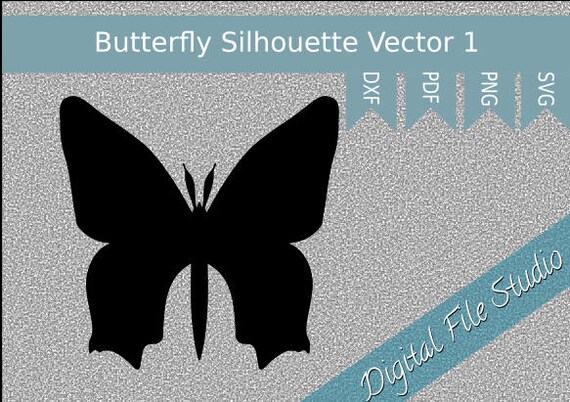 Download Butterfly Svg Silhouette Svg 1 Butterfly Wings Cricut Cameo Etsy