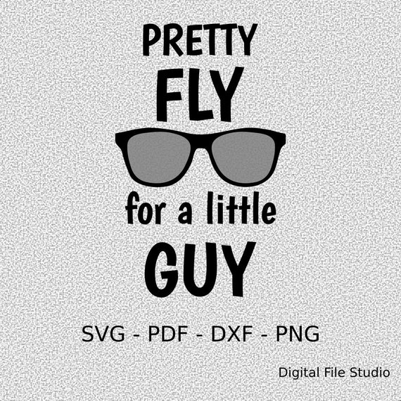 Download Pretty Fly For A Little Guy Svg Baby Boy Onesie Svg Fly Etsy