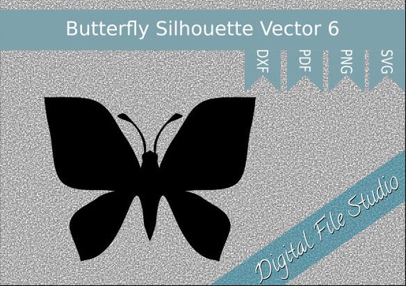 Download Butterfly Svg Silhouette Svg 6 Butterfly Wings Cricut Cameo Etsy