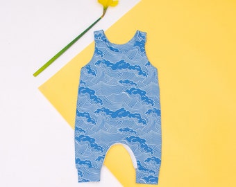 Wave Dungarees