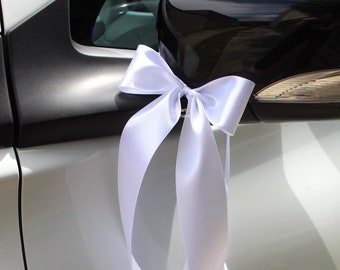 Wedding car decoration, Satin bow tie/car decoration/wedding car decoration/wedding car bow tie/bow tie satin/Satin knot/loop